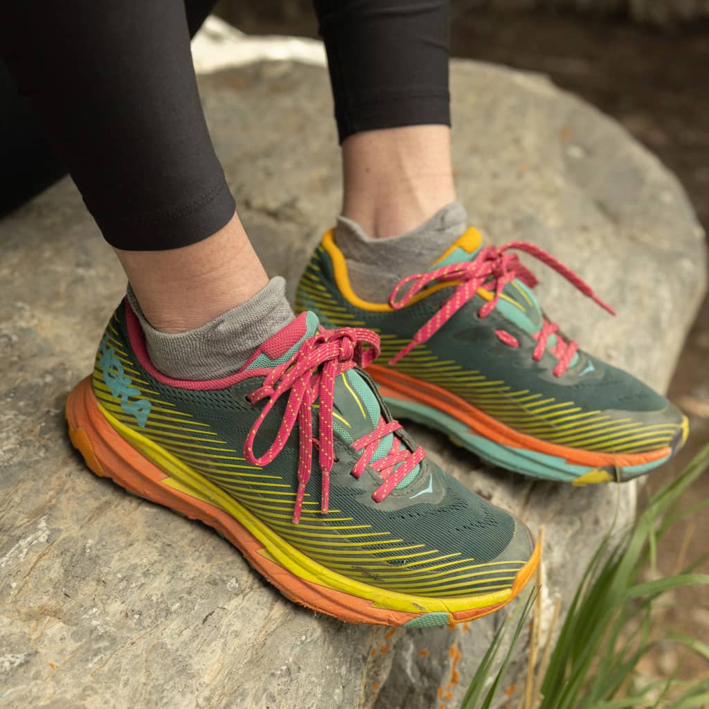 GRIP6 Merino Wool 3 Pack No Show Running Socks Runweight USA Made