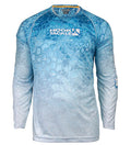 Hook & Tackle Marlin Hex UPF Long Sleeve Performance Fishing Shirt