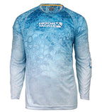 Hook & Tackle Marlin Hex UPF Long Sleeve Performance Fishing Shirt