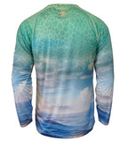 Hook & Tackle Bull Dolphin Long Sleeve UPF Moisture-Wicking Fishing Shirt