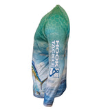 Hook & Tackle Bull Dolphin Long Sleeve UPF Moisture-Wicking Fishing Shirt