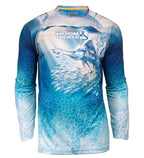 Hook & Tackle Bull Dolphin UPF Moisture-Wicking Performance Fishing Shirt