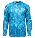 Hook & Tackle Reef Bay UPF Fishing Hoodie Moisture-Wicking Sun Protection