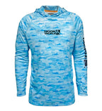 Hook & Tackle Camo Billfish UV Moisture-Wicking Fishing Hoodie