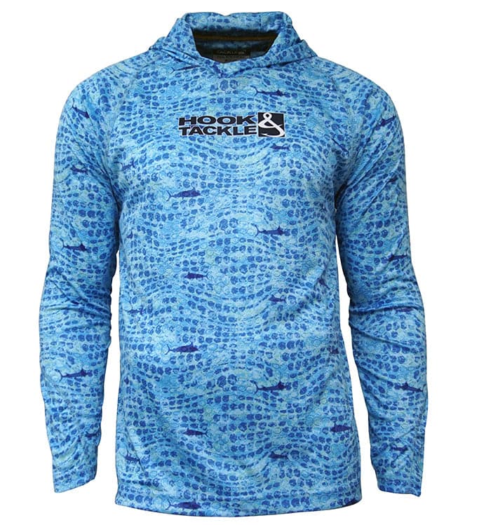 Hook & Tackle Marlin Flow UPF Moisture-Wicking Fishing Hoodie