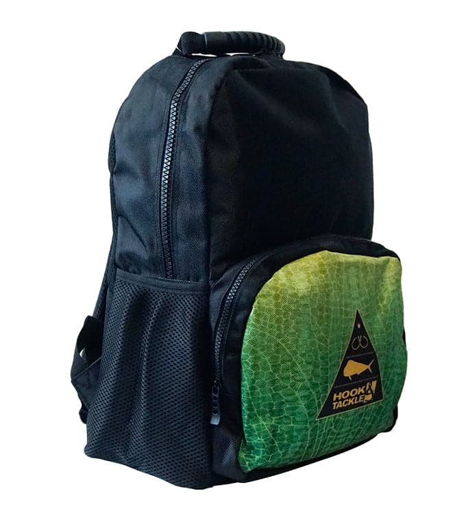 Hook & Tackle Mahi Pattern Ballistic Fishing Backpack Tackle Storage
