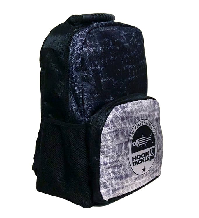 Hook & Tackle Tarpon Camo Ballistic Fishing Backpack 17in Tackle Storage