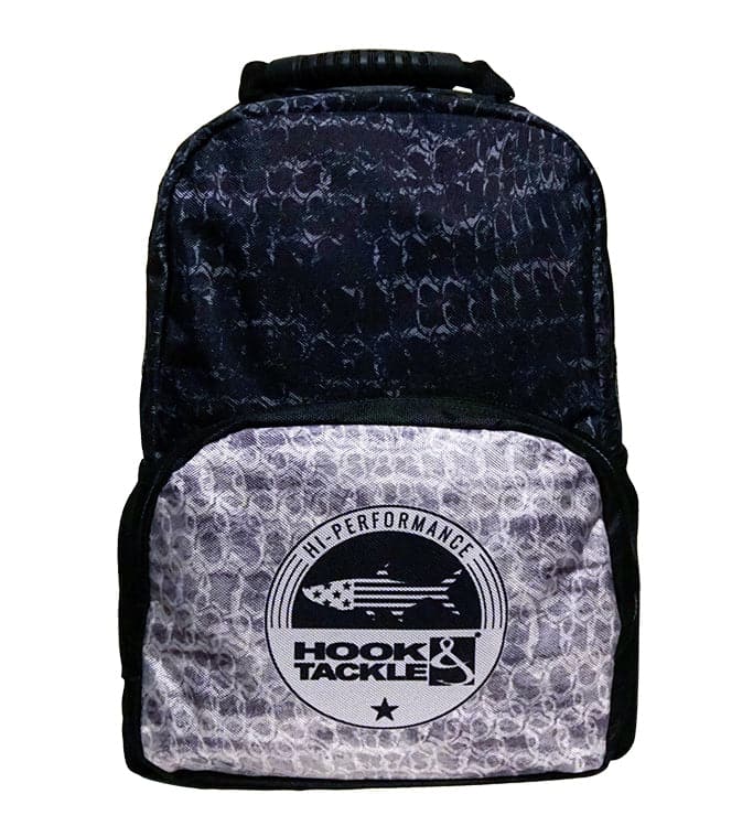 Hook & Tackle Tarpon Camo Ballistic Fishing Backpack 17in Tackle Storage