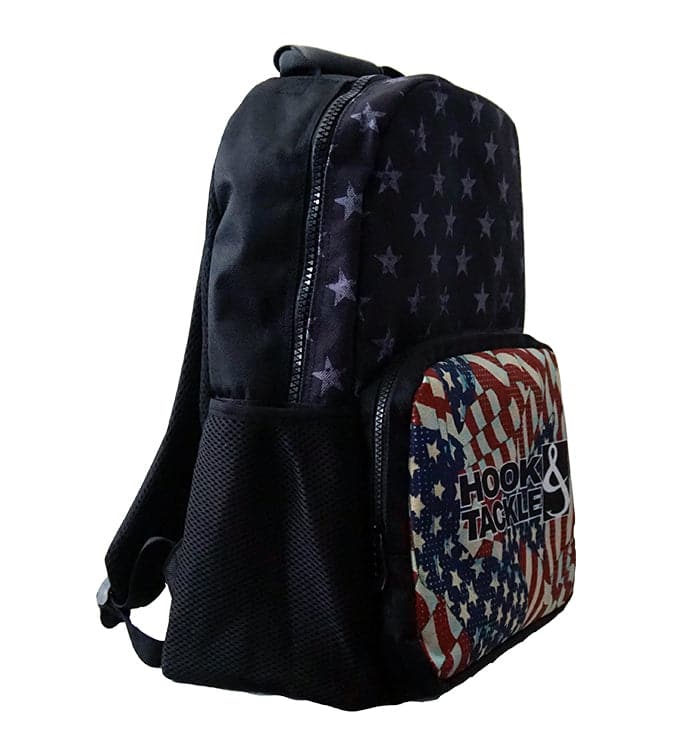Hook & Tackle Patriot Fishing Backpack Ballistic Polyester Tackle Storage