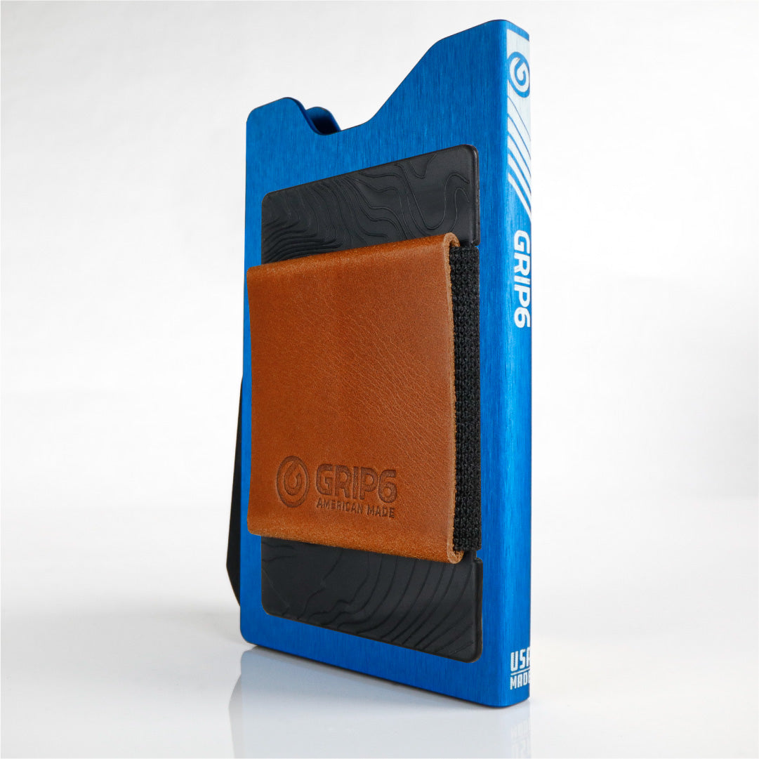 GRIP6 Wallet Builder Customizable RFID Blocking Minimalist Slim USA Made