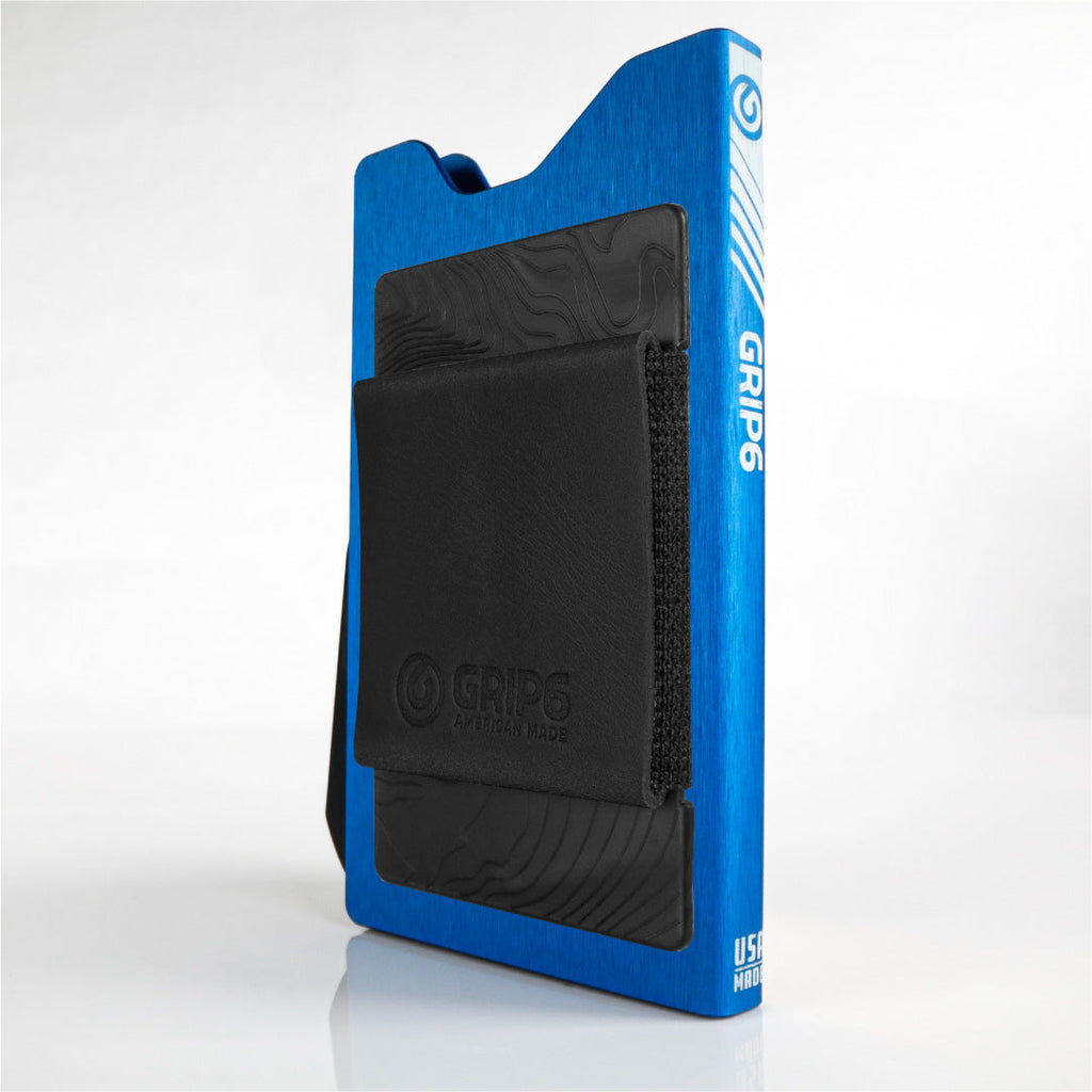 GRIP6 Wallet Builder Customizable RFID Blocking Minimalist Slim USA Made