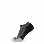 GRIP6 3 Pack Merino Wool Ankle Running Socks Midweight Anti-Blister Black USA