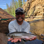 Wasatch Darth Quattro Tenkara Rod 5:5 6:4 Action 1.8 oz Carbon Fiber w/ Rod Tube