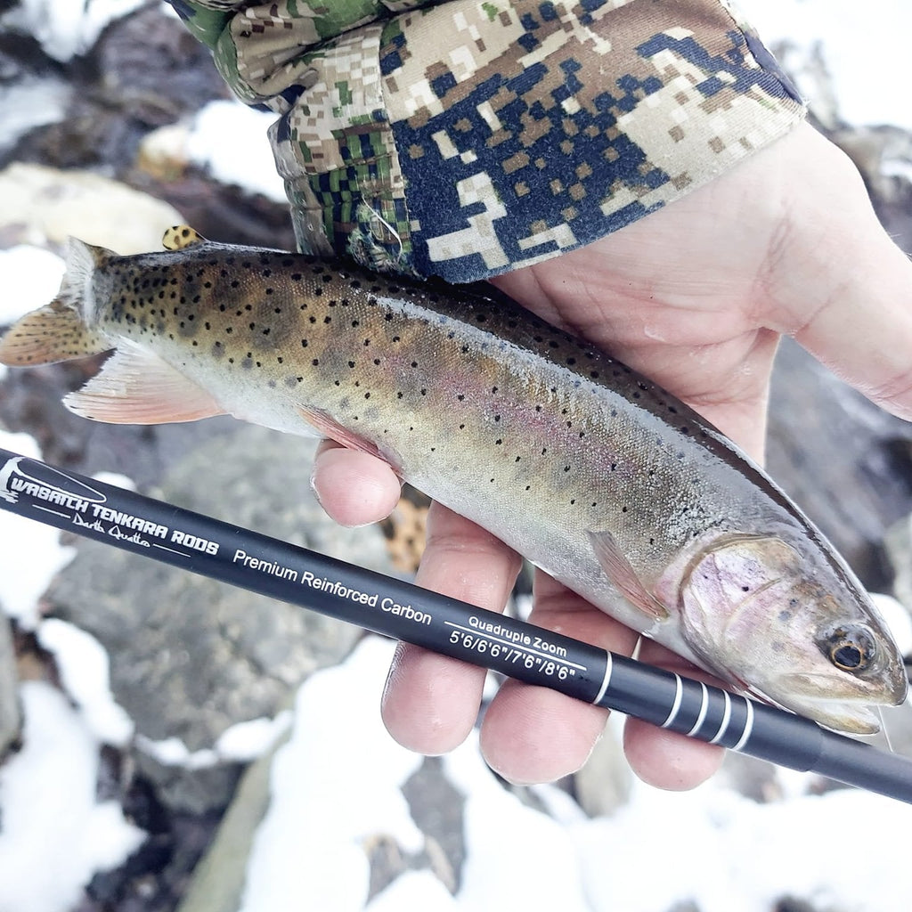 Wasatch Darth Quattro Tenkara Rod 5:5 6:4 Action 1.8 oz Carbon Fiber w/ Rod Tube