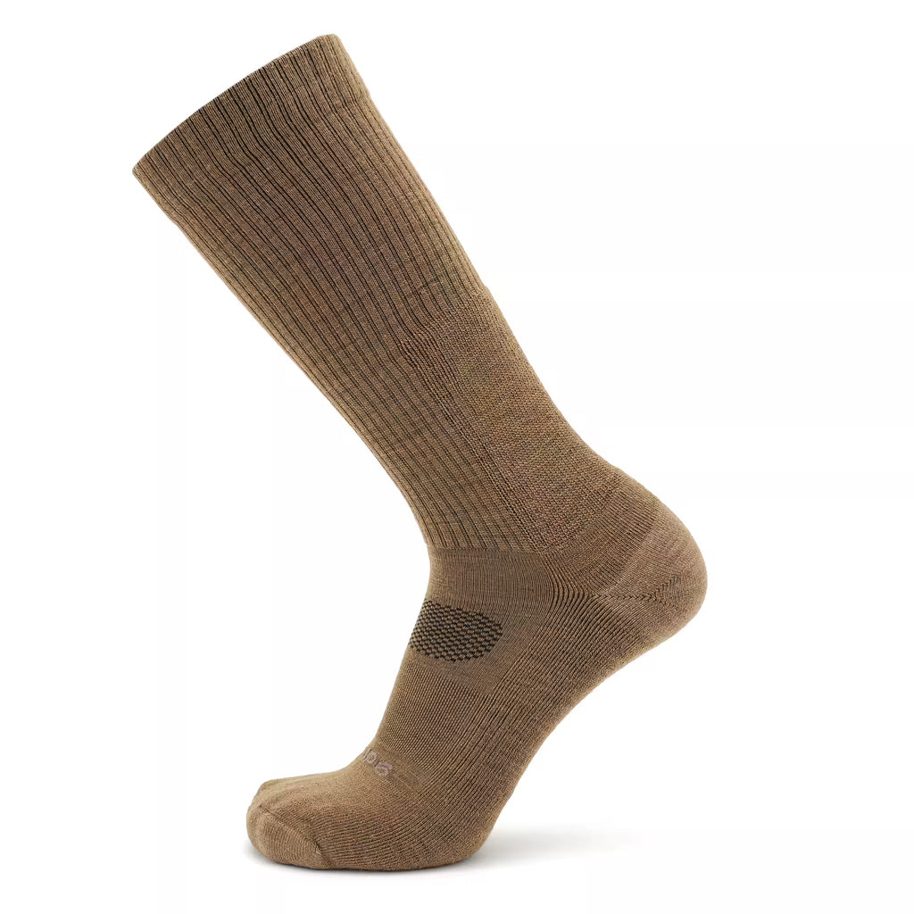 GRIP6 3 Pack Merino Wool Boot Socks Midweight Cushion Tactical USA Made