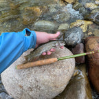Wasatch Baby RodZilla Tenkara Rod 5:5 6:4 Action 2.7 oz Carbon Fiber w/ Rod Tube