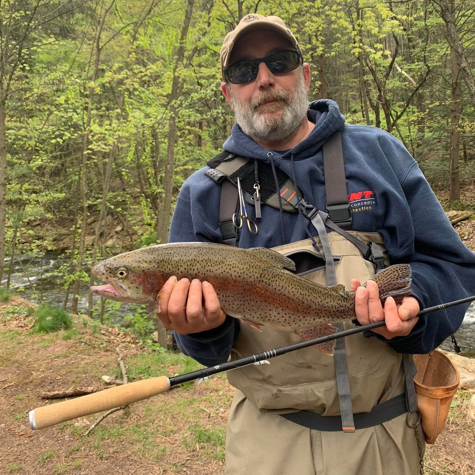 Wasatch Darth Quattro Tenkara Rod 5:5 6:4 Action 1.8 oz Carbon Fiber w/ Rod Tube