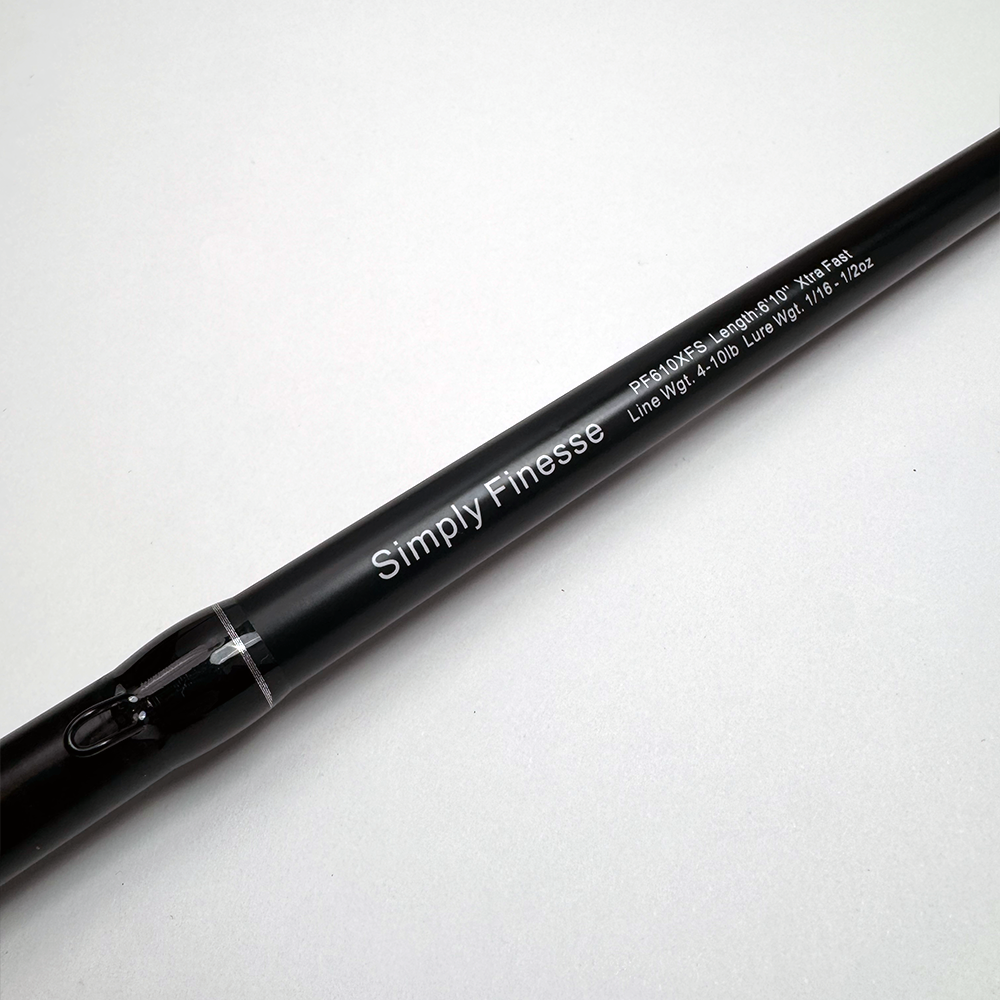 Pulse Fish Simply Finesse 6'10" Spinning Rod Fast Action