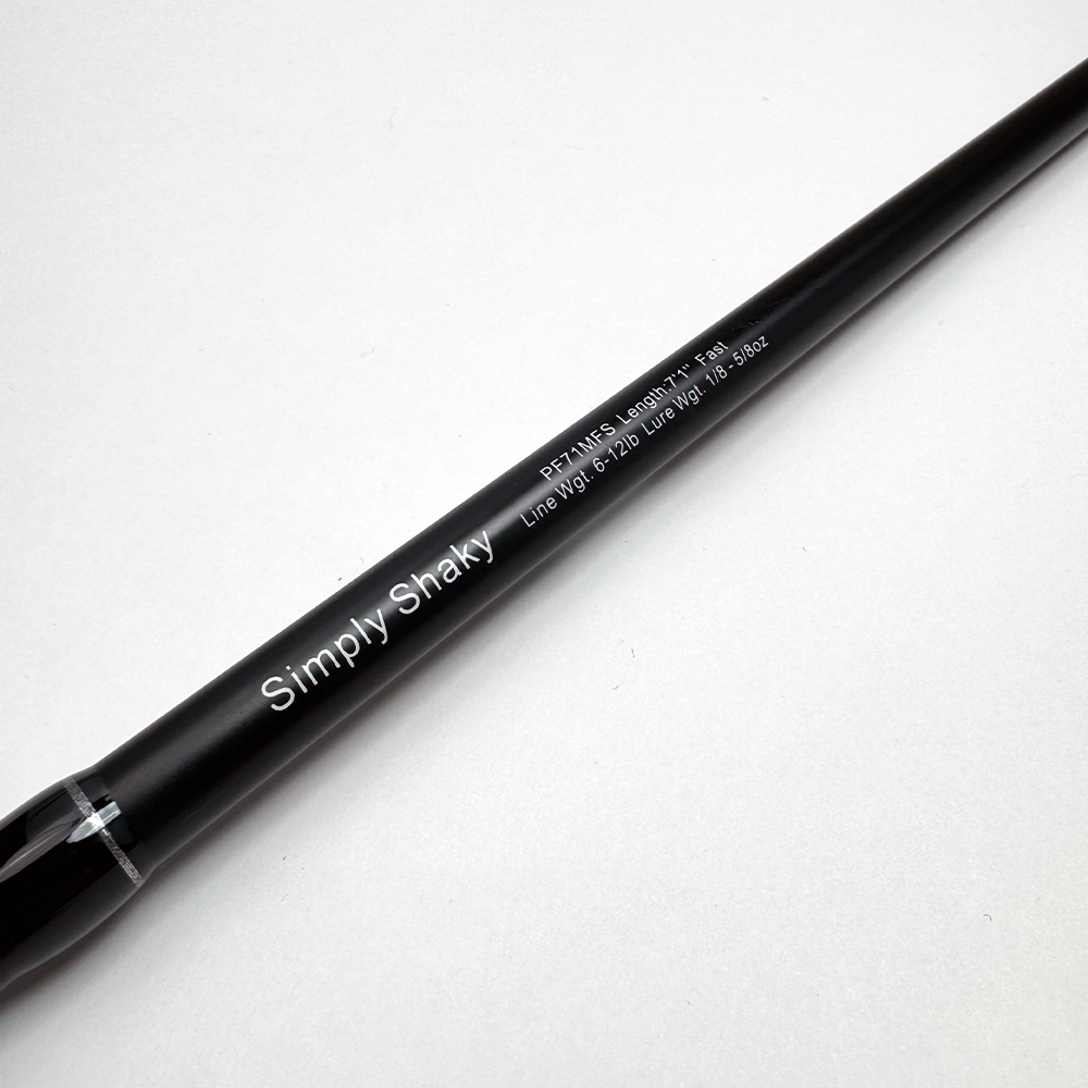 Pulse Fish Simply Shaky 7'1" Fast Action Spinning Rod