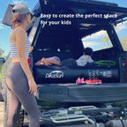 Dikasun Pickup Truck Bed Air Mattress 5.5-5.8 ft Black PVC Flocking