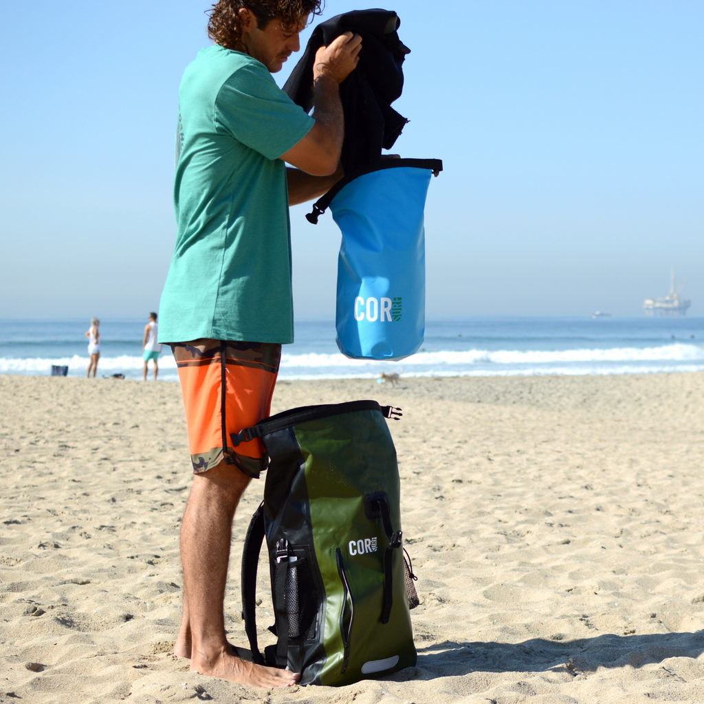 COR Surf Waterproof Dry Bag Set 3L 5L 10L 15L Ripstop Camping