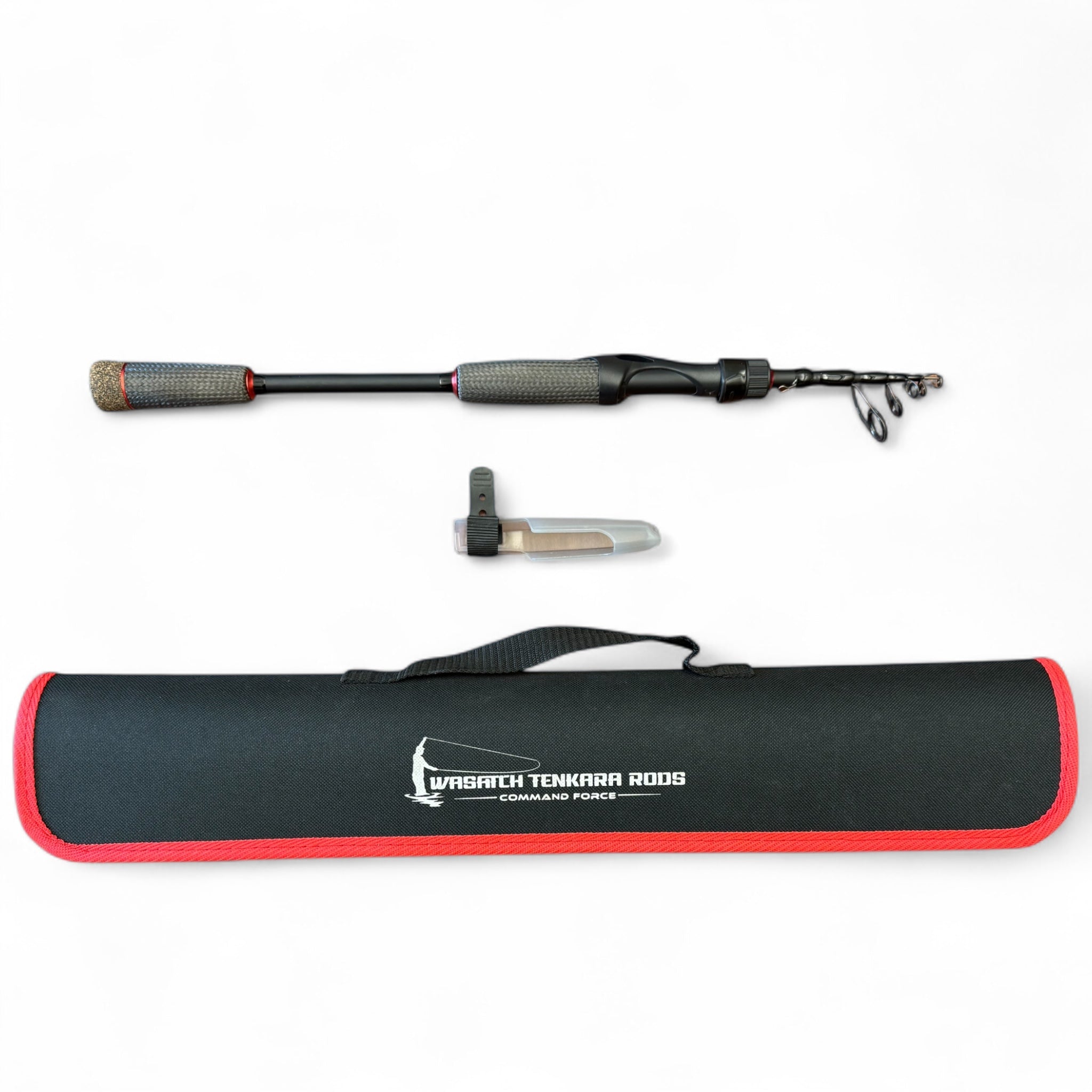 Wasatch Tenkara Command Force 6'6" Fast Action Carbon Telescopic Spinning Rod