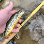 Wasatch Hankyu Middle Fork 9'-12' Tenkara Rod Carbon Fiber w/ Rod Tube 6.6 oz