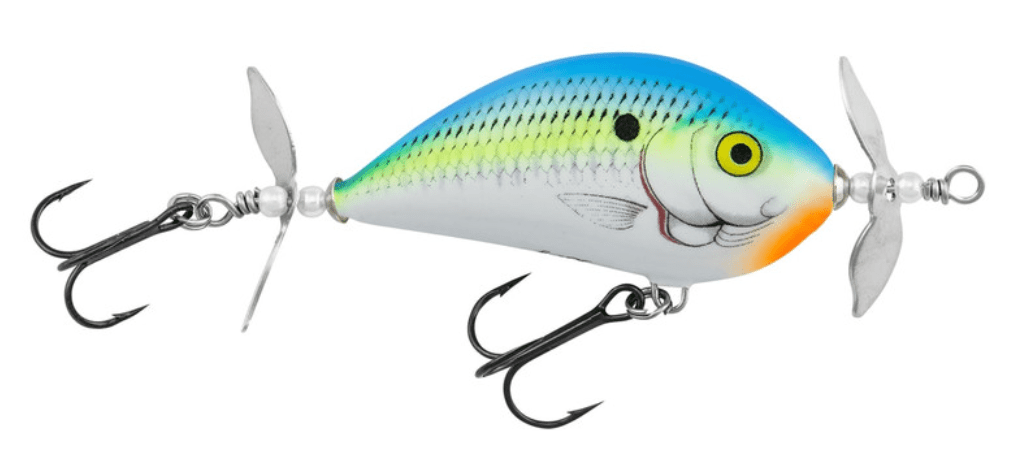 Bagley Twinspin Dual Prop Buzzbait Grass Flat Shallow Cover Bass