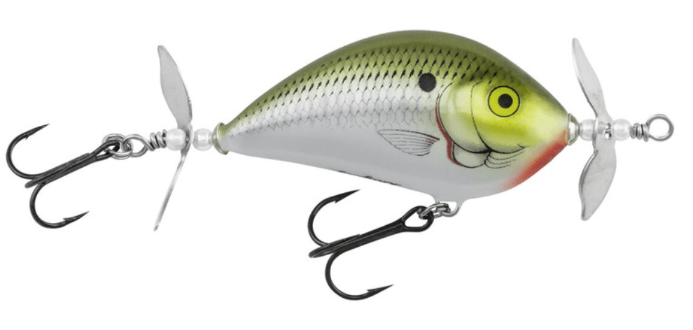 Bagley Twinspin Dual Prop Buzzbait Grass Flat Shallow Cover Bass