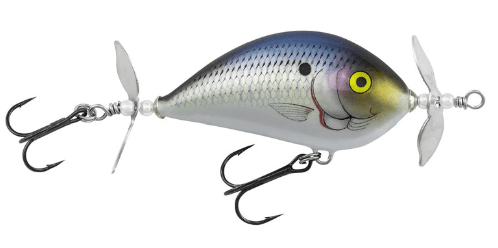 Bagley Twinspin Dual Prop Buzzbait Grass Flat Shallow Cover Bass