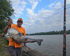 Catfish Pro Black Dragon Fire 7'6" Glow Casting Rod