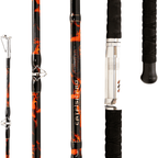 Catfish Pro Black Dragon Fire 7'6" Glow Casting Rod