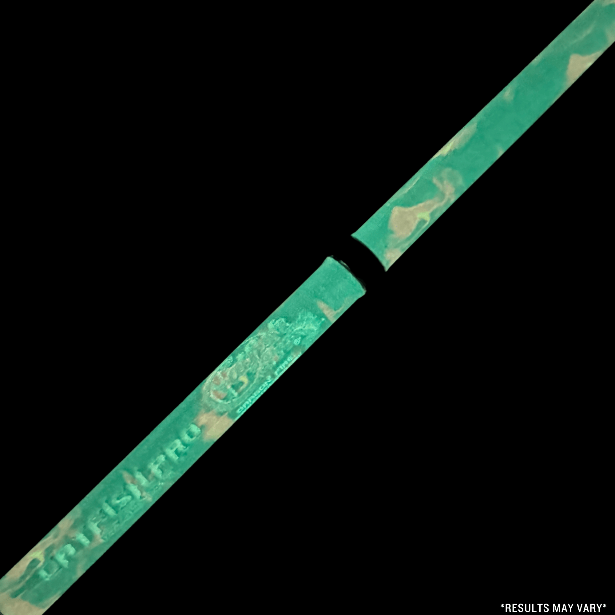 Catfish Pro Black Dragon Fire 7'6" Glow-in-the-Dark Spinning Rod