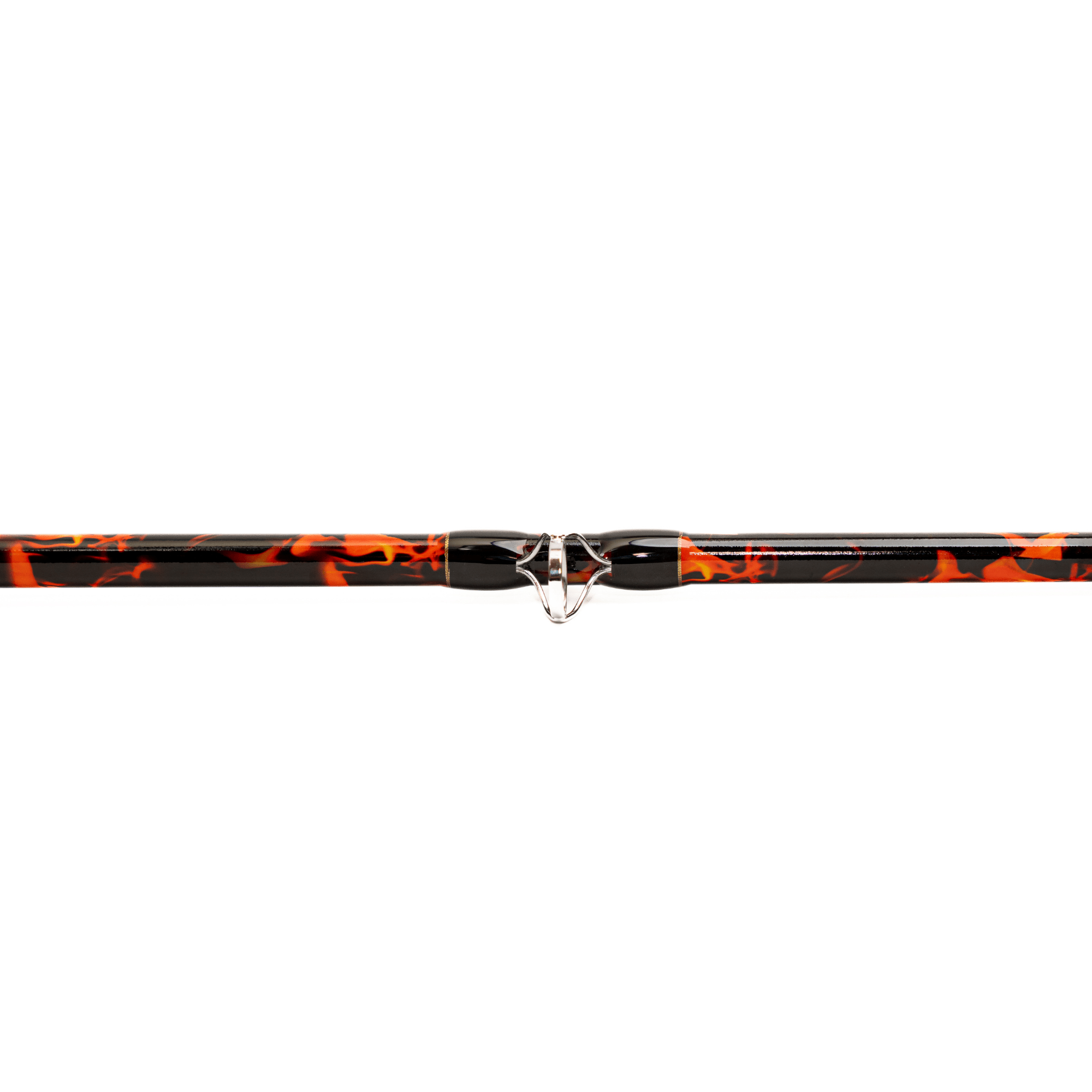 Catfish Pro Black Dragon Fire 7'6" Glow-in-the-Dark Spinning Rod