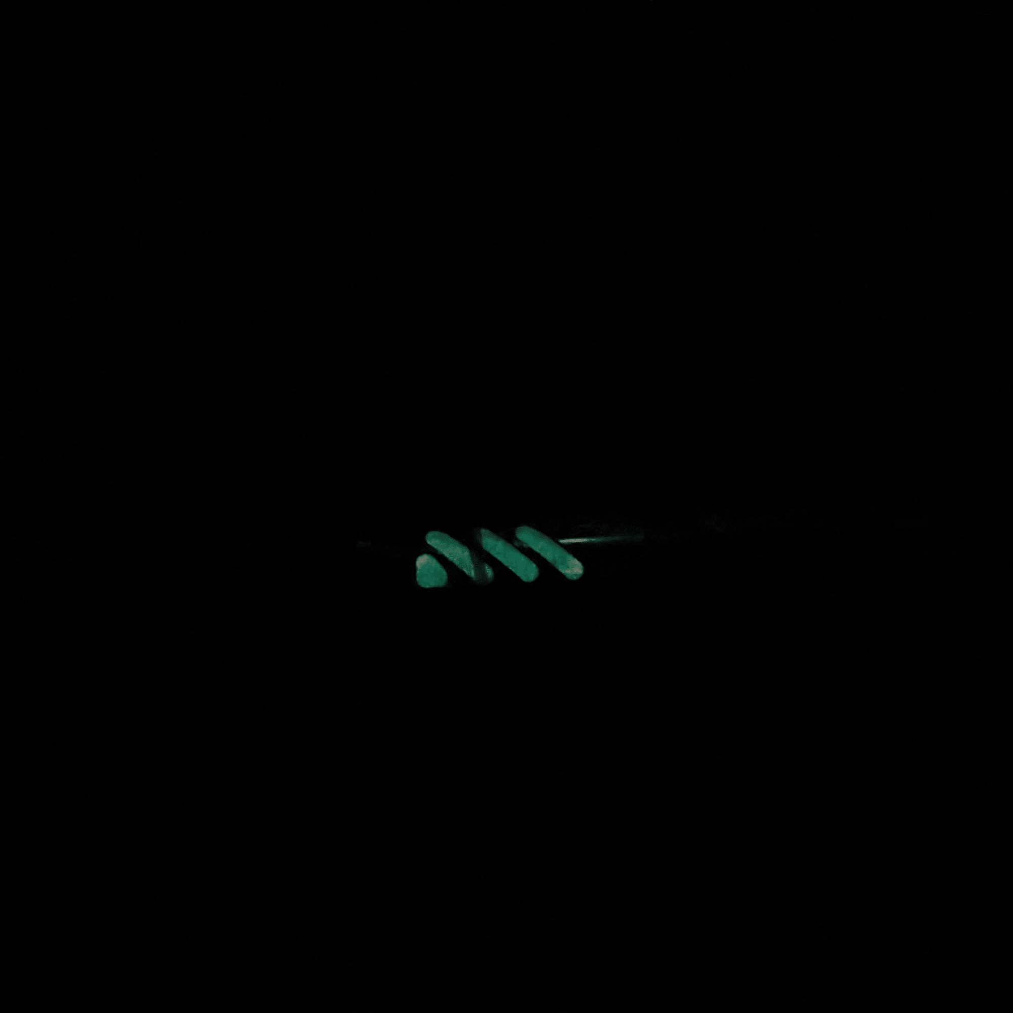 Catfish Pro Black Dragon Fire 7'6" Glow-in-the-Dark Spinning Rod