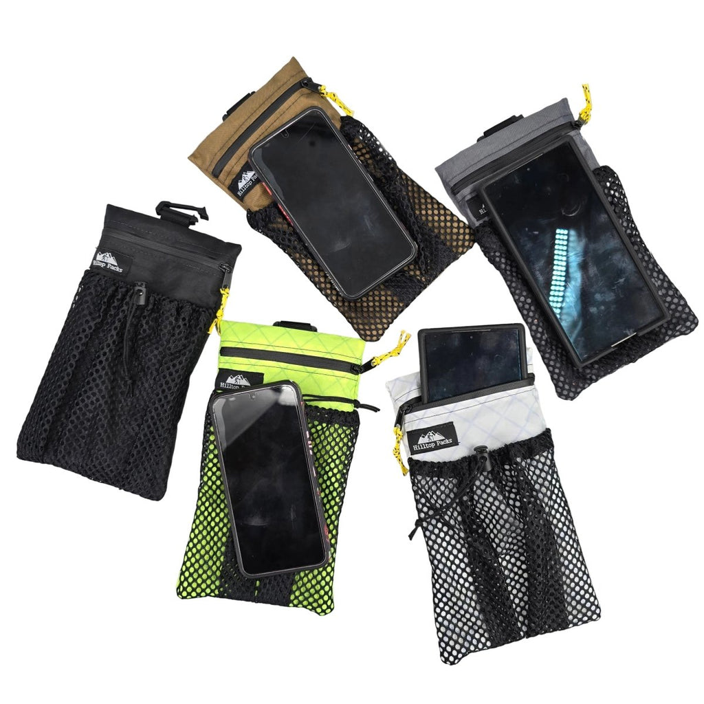 Hilltop Packs Cell Phone Shoulder Pouch Strap Mount Zipper ECOPAK EPLX200 Hiking