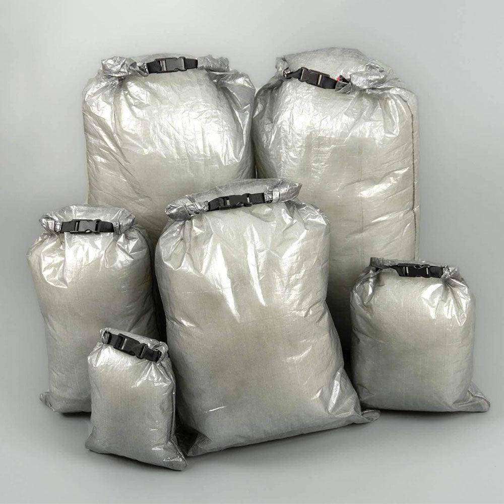 Hilltop Packs Dyneema Roll Top Dry Bag Ultralight Backpacking Small Jumbo