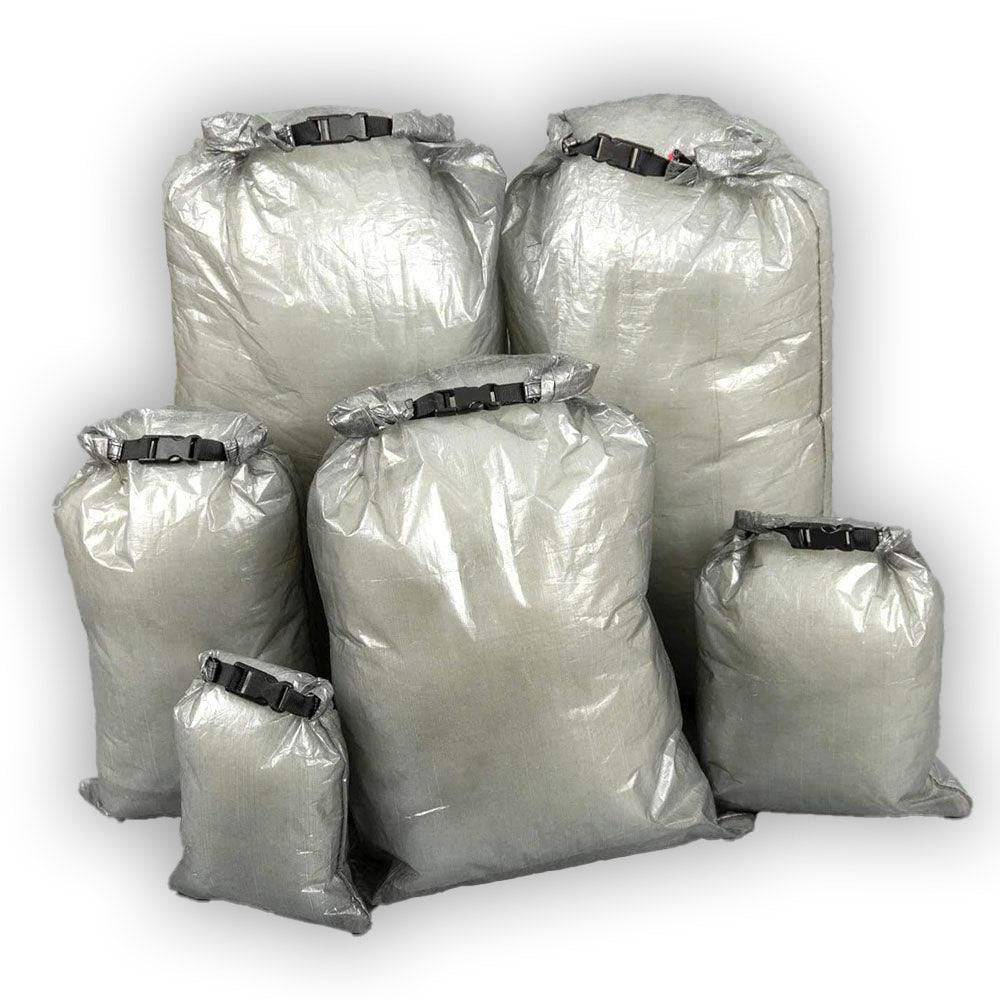 Hilltop Packs Dyneema Roll Top Dry Bag Ultralight Backpacking Small Jumbo