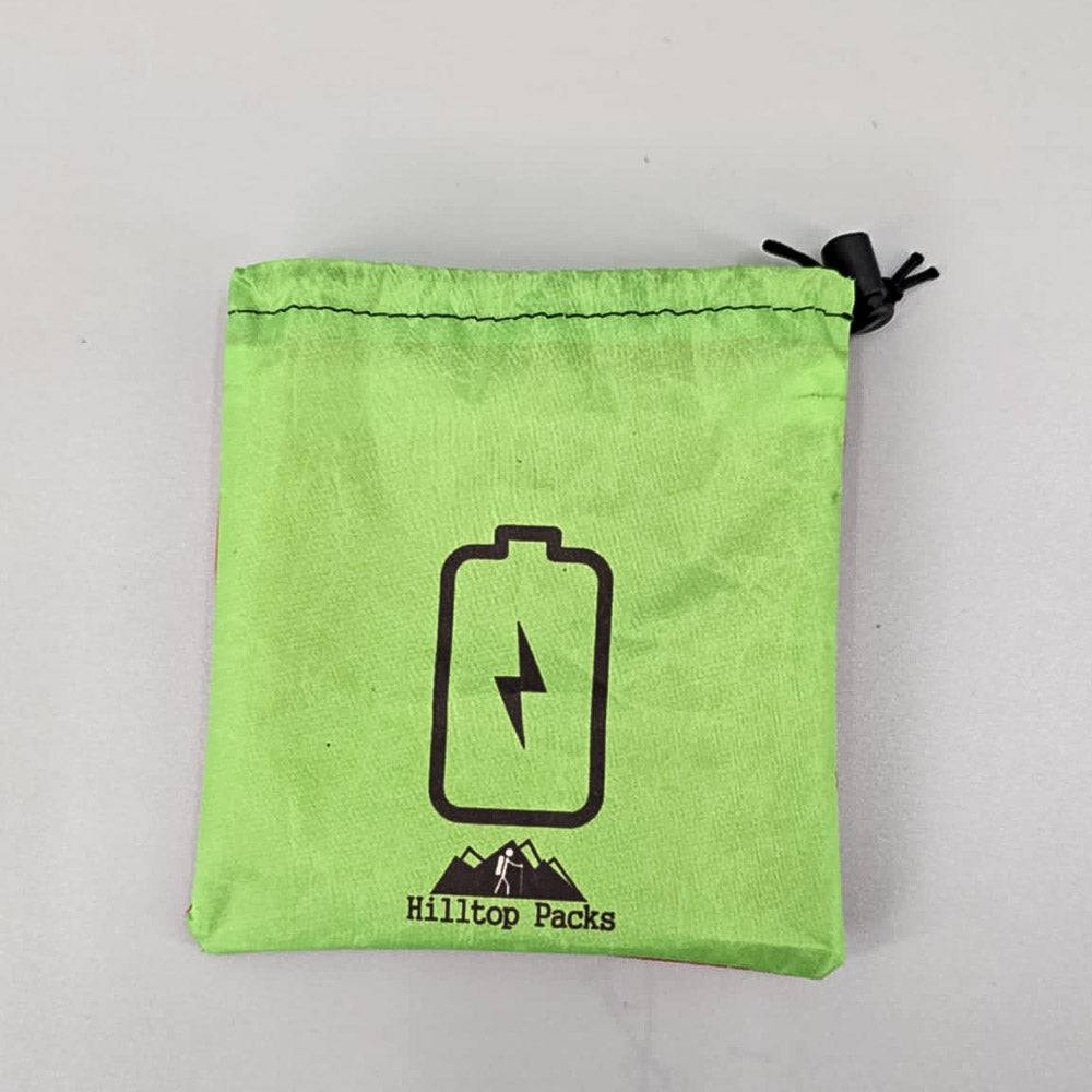 Hilltop Packs Dual Pocket Battery Bag Ultralight D50T Backpacking USA
