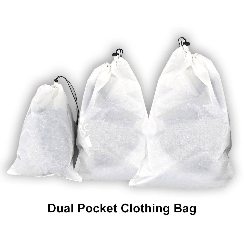 Hilltop Packs Dual Pocket Clothing Stuff Sack Ultralight Backpacking Hiking