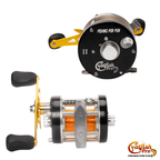 Catfish Pro Round Baitcaster Reel Brass Gears Aluminum 5.3:1 17lbs of Drag