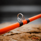 Catfish Pro 7'6" Medium-Heavy Spinning Rod w/ Spinning Reel and Glow-in-Dark Tip