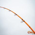 Catfish Pro 7'6" Fishing for Fun Spinning Rod Glow Tip S-Glass E-Glass