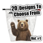 Hilltop Packs Food Bag Fun Prints D50T Ultralight Bear Bag PCT