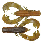 Crush Craw 4 inch Swim Craw Hard Thumping Claws Bass Jig Trailer