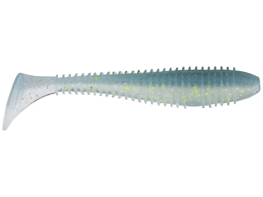 GrandeBass Kickback Shad 3.75 inch Thick Paddle Tail Swimbait Bass