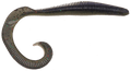 MEGAtail RattleSnake 8 inch Curly Tail Worm Ringed Body Bass Fishing