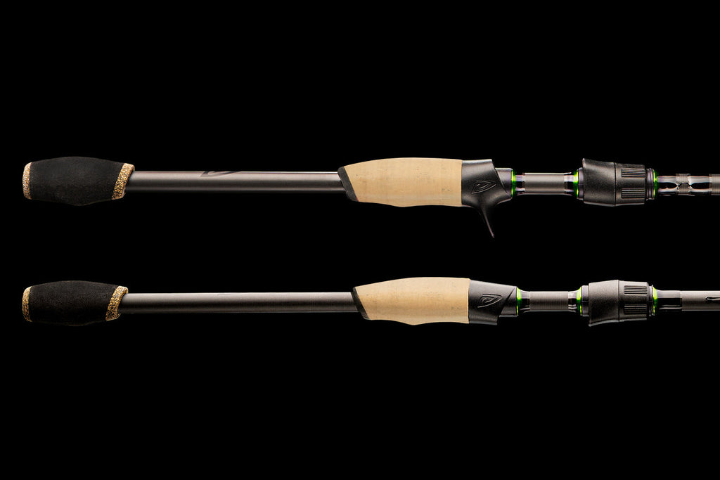 Denali Gunner Series Bass Fishing Rod Casting Spinning Carbon Fiber
