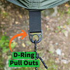 12ft Hammock Rain and Hideaway Tarp
