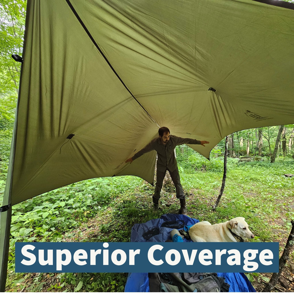 12ft Hammock Rain and Hideaway Tarp